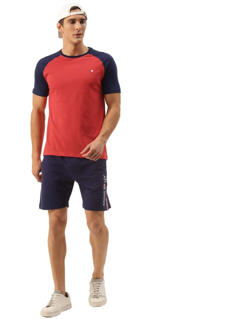 amswan PREMIUM COTTON REGLAN HALF SLEEVE CREW NECK T-SHIRTS - Image 5