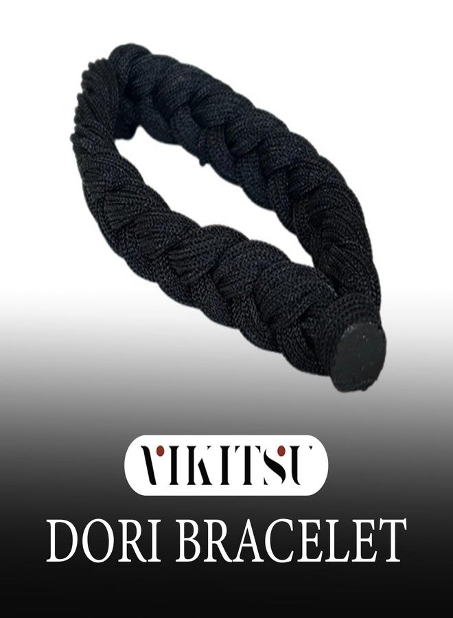 VIKITSU Premium Evil Eye Bracelet & Nazar Protection Black Thread Anklet for Men & Women | Handmade Kala Dhaga for Nazar | Evil Eye Bracelet Couple Set | Black Thread Bracelet for Men & Women - Image 2