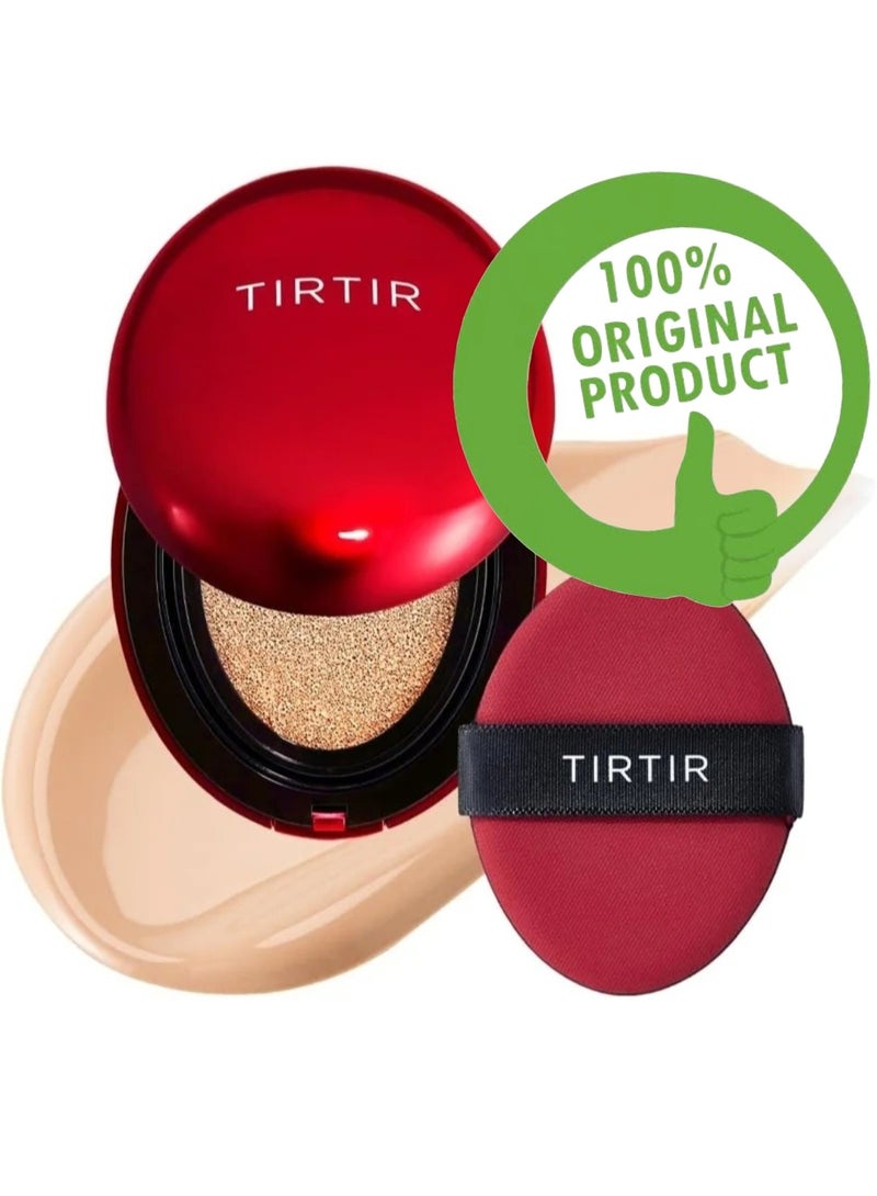 ترتر تيرتير كريم أساس ريد كوشن 21N آيفوري – تغطية كاملة خالية من العيوب مع فوائد للعناية بالبشرة | ترطيب، خفيف وطويل الثبات | يوحد لون البشرة ويقلل العيوب - Image 1