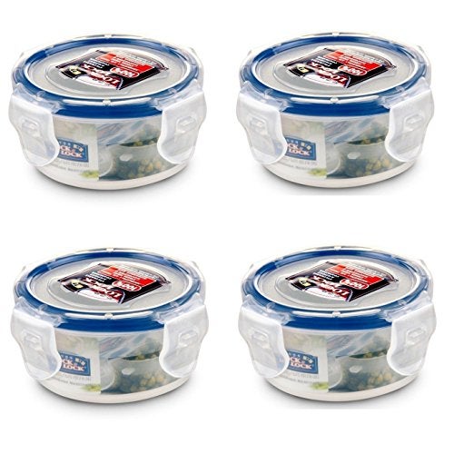 Lock & Lock  No BPA  Water Tight  Food Storage container  3-oz  Pack of 4  HPL931