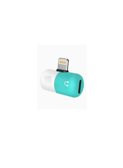 2-In-1 Interface Mini Dual Lightning Splitter Adapter