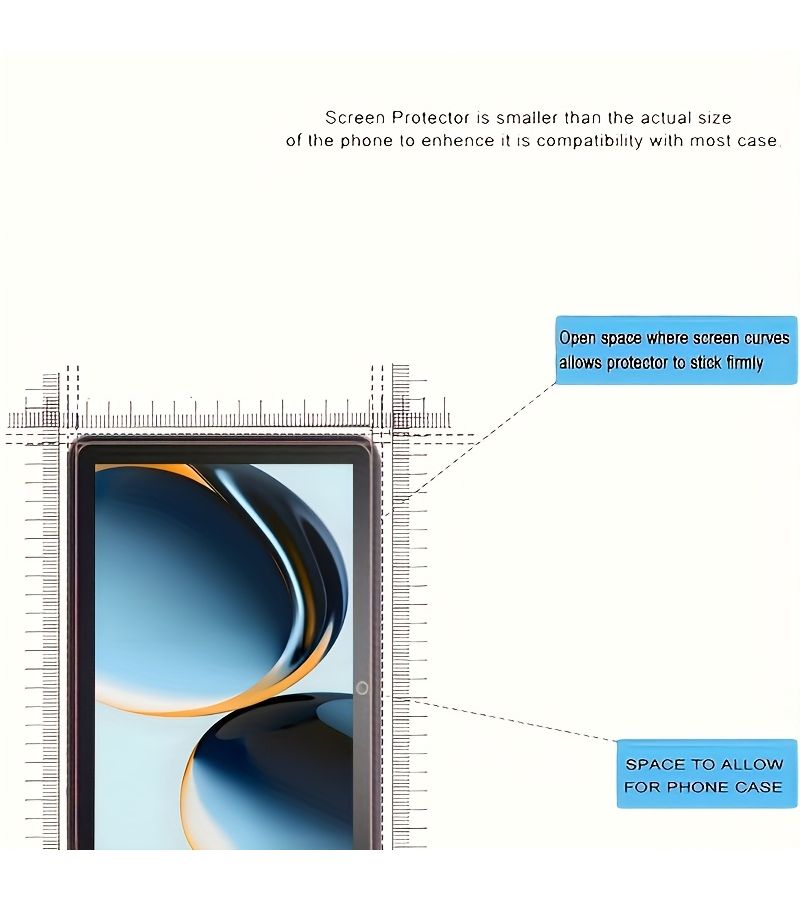 2 Pieces Tempered Glass Screen Protector For Fire 7 12th Gen 2022 9H Hardness Smooth Finish Premium Protection Easy Installation - Image 4