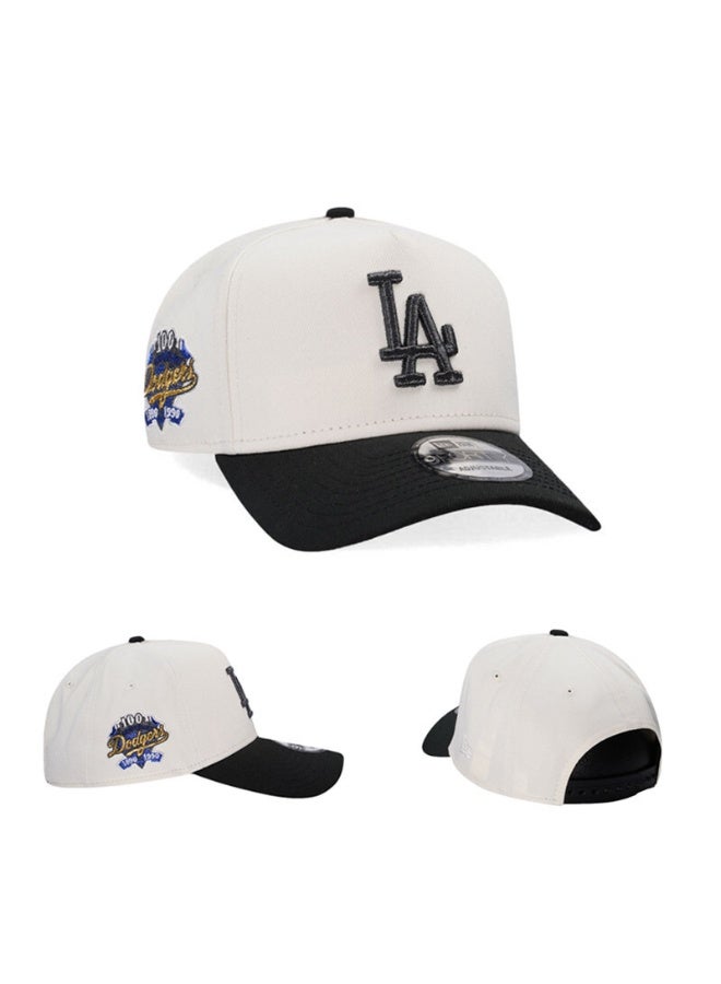 قبعة بيسبول من MLB لفريق لوس أنجلوس دودجرز، قابلة للتعديل، بستايل عصري، مناسبة للرجال والنساء