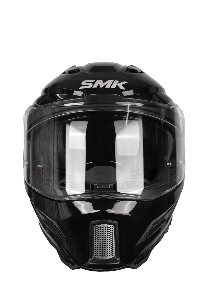 SMK SMK Bionic Adult Solid Black GL 200 Full Face DOT & ECE Certified Helmet - 70009 - Image 3