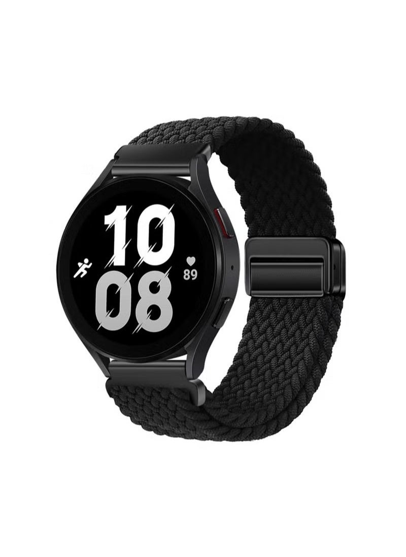X-level - 22mm Magnetic Nylon Watch Straps Compatible With Huawei Watch GT 3 46mm/Huawei Watch 4/GT4 46mm/GT2e 46mm/GT2 46mm/ClassicSamsung Galaxy Watch 3 45mm, Sport Adjustable Replacement Band For Women Men - Image 1