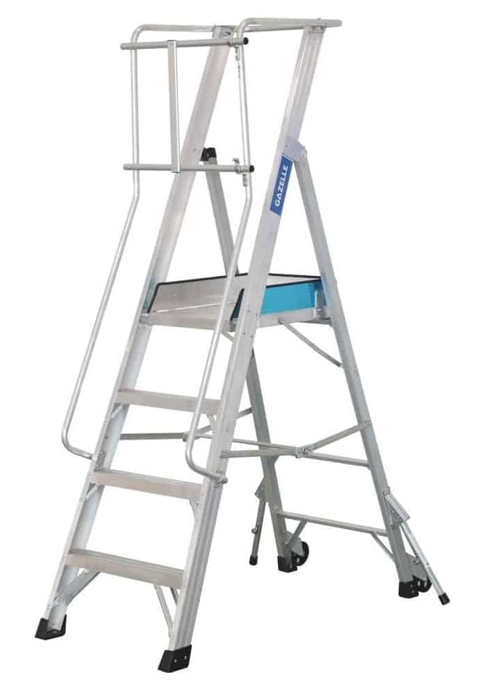 Gazelle Gazelle 4 Ft Aluminium Platform Ladder - Image 1