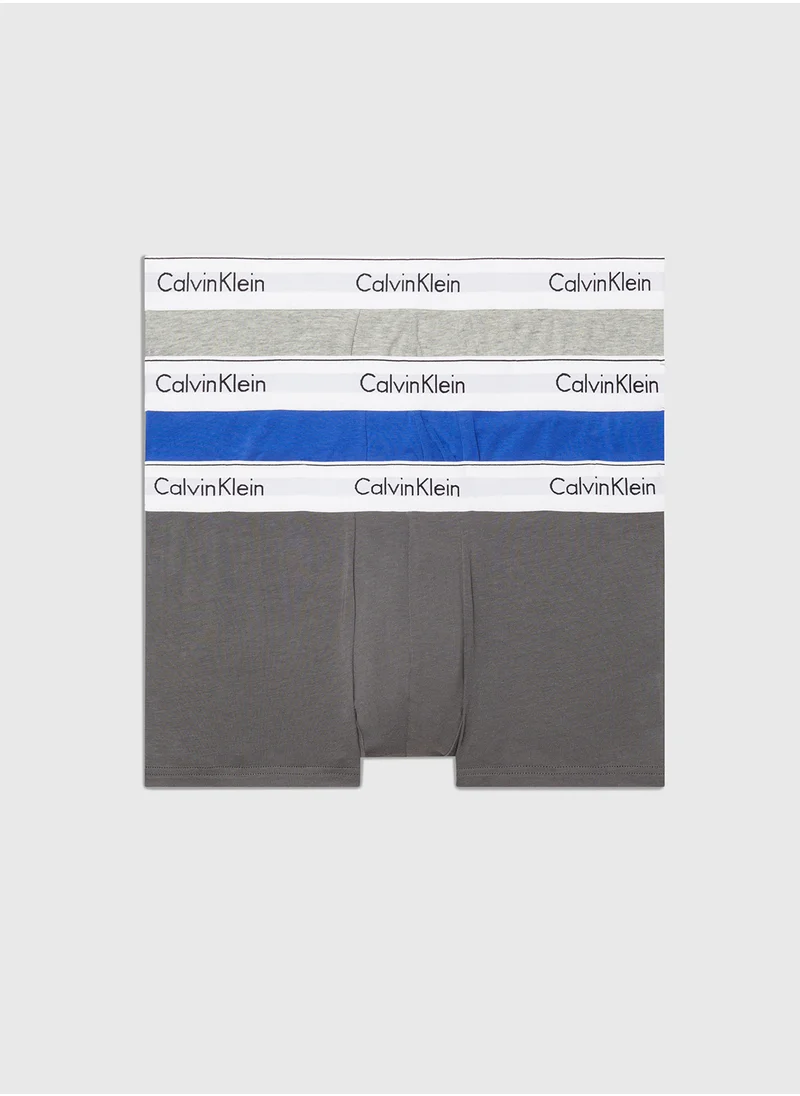 كالفن كلاين 3 Pack Low Rise Trunks