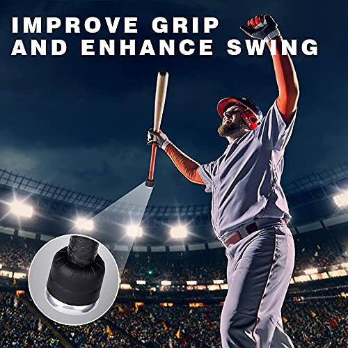 CHAMPKEY Premium Choke up Rings 4-Pack for Youth Baseball, Softball and Tee Ball (Black) - Image 5