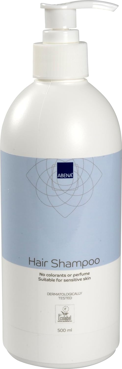ABENA Shampoo 500ml Fragrance Free Suitable for Sensitive Scalps Itchy Dry Scalp Relief
