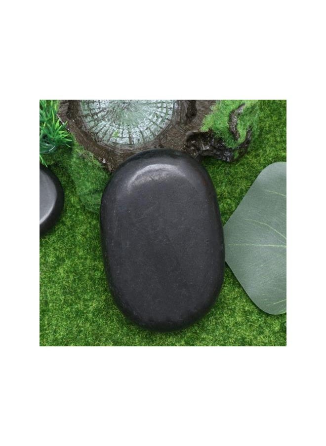 Generic - Essential Massage Stones Hot Stones Rocks for SPA Massage 11 * 7cm Flat Side - Image 1