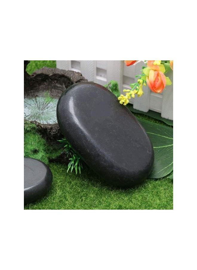 Generic - Essential Massage Stones Hot Stones Rocks for SPA Massage 11 * 7cm Flat Side - Image 1