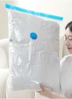 Generic Premium Vacuum Storage Bags with Manual Pump, 8 Pack, Reusable Space Saver Bags for Clothes, Mattress, Blanket, Duvet, Pillow, Comforter, Quilt, Travel  - Image 2