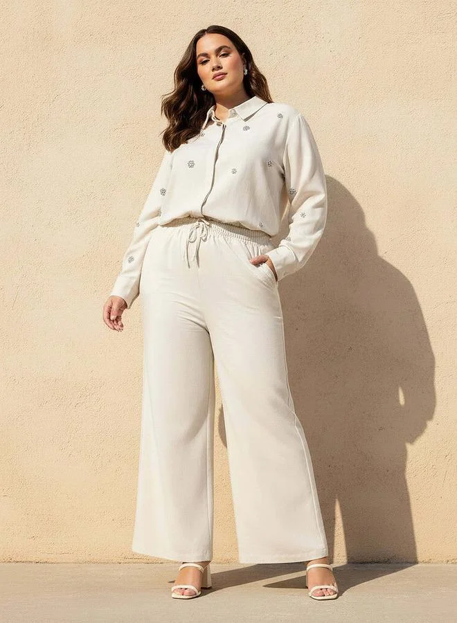 Ulla Popken Ulla Popken Flexi Waist Pants