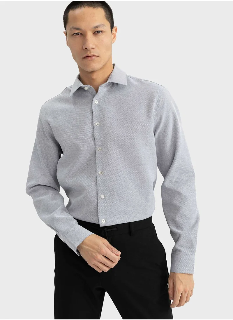 DeFacto Essential Slim Fit Shirt