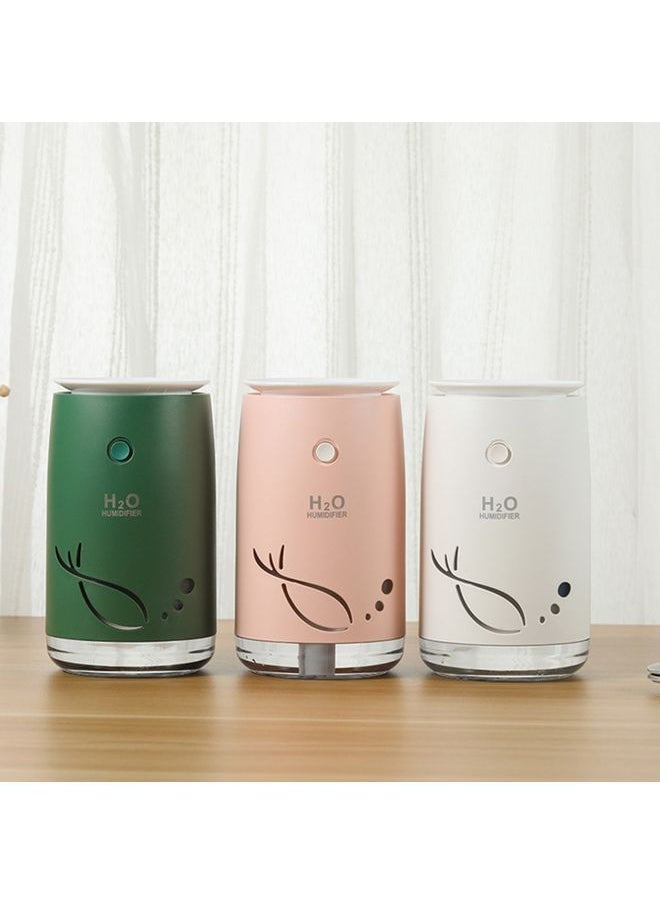 NIBEMINENT Small Desk Humidifier Pink 13.4x7.9cm  - Image 2
