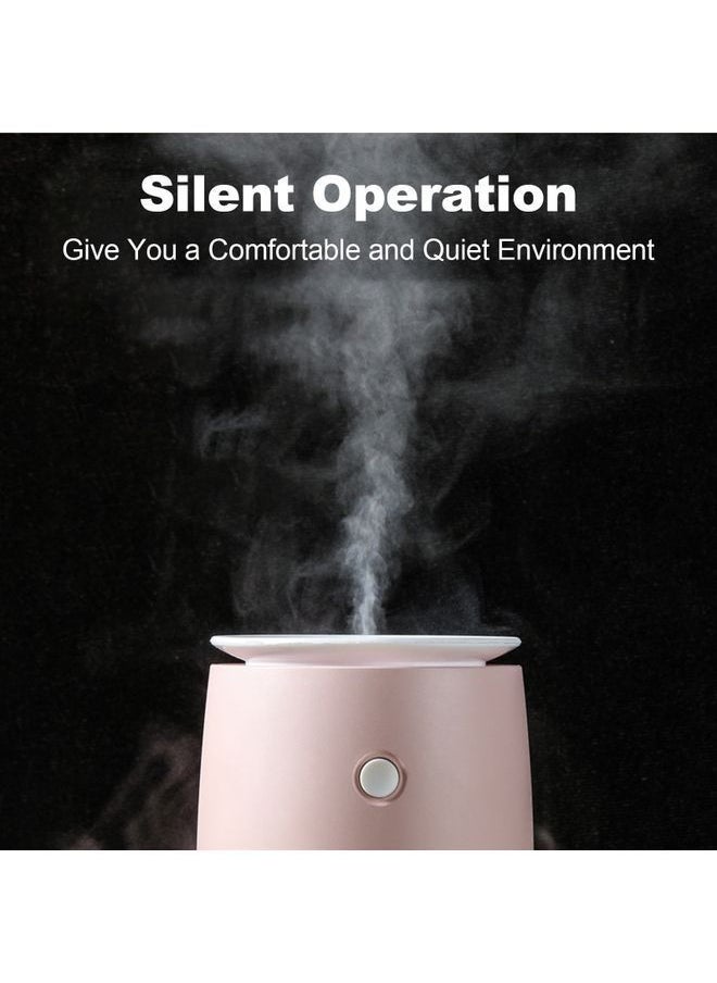 NIBEMINENT Small Desk Humidifier Pink 13.4x7.9cm  - Image 4