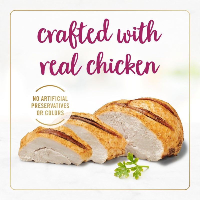Fancy Feast Purina Fancy Feast Delights With Cheddar Grilled Chicken and Cheddar Cheese Feast in Wet Cat Food Gravy Cat Food - (Pack of 24) 3 oz. Cans - Image 5