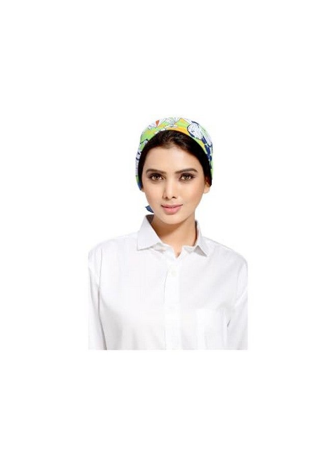 LookTrendyNow Satin Silk Scarf Combo Head Band Mask For Men and Women |50X50 cm| Pack of 2 - Image 5