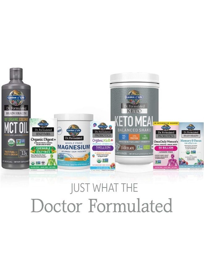 Garden of Life - Dr. Formulated Attention And Focus For Kids, Supplement Promotes Healthy Brain Function 60 Count - Image 1