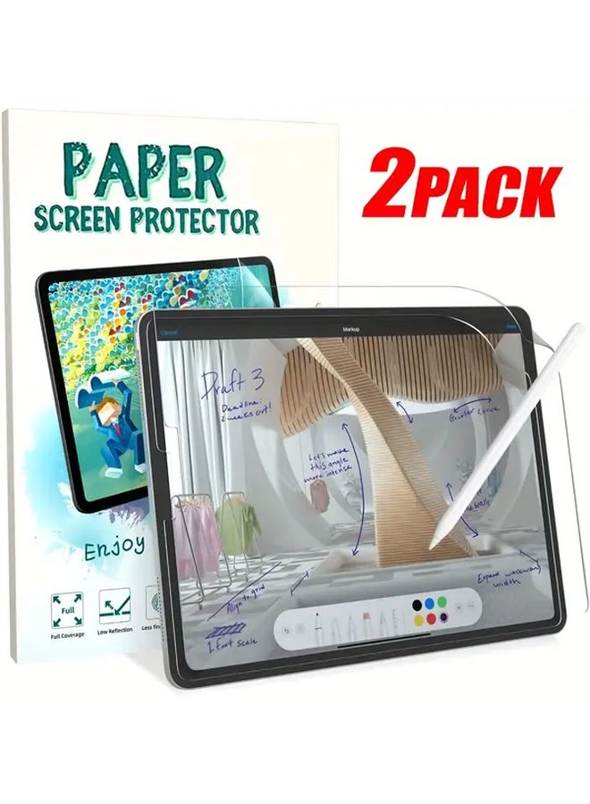Paper Screen Protector 2 Pack for Tab M11 11 Inch Matte Film - Image 1