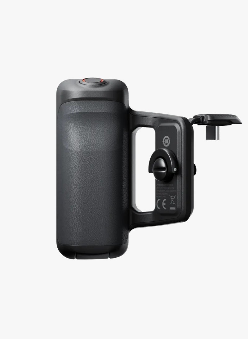 Insta360 X5 - X4 Air Wireless Photography Grip – Bluetooth Camera Control, Instant One-Button Capture, Comfortable Anti-Slip Handle, Steady Grip for Vlogging, Travel & Action Recording Black - Image 2