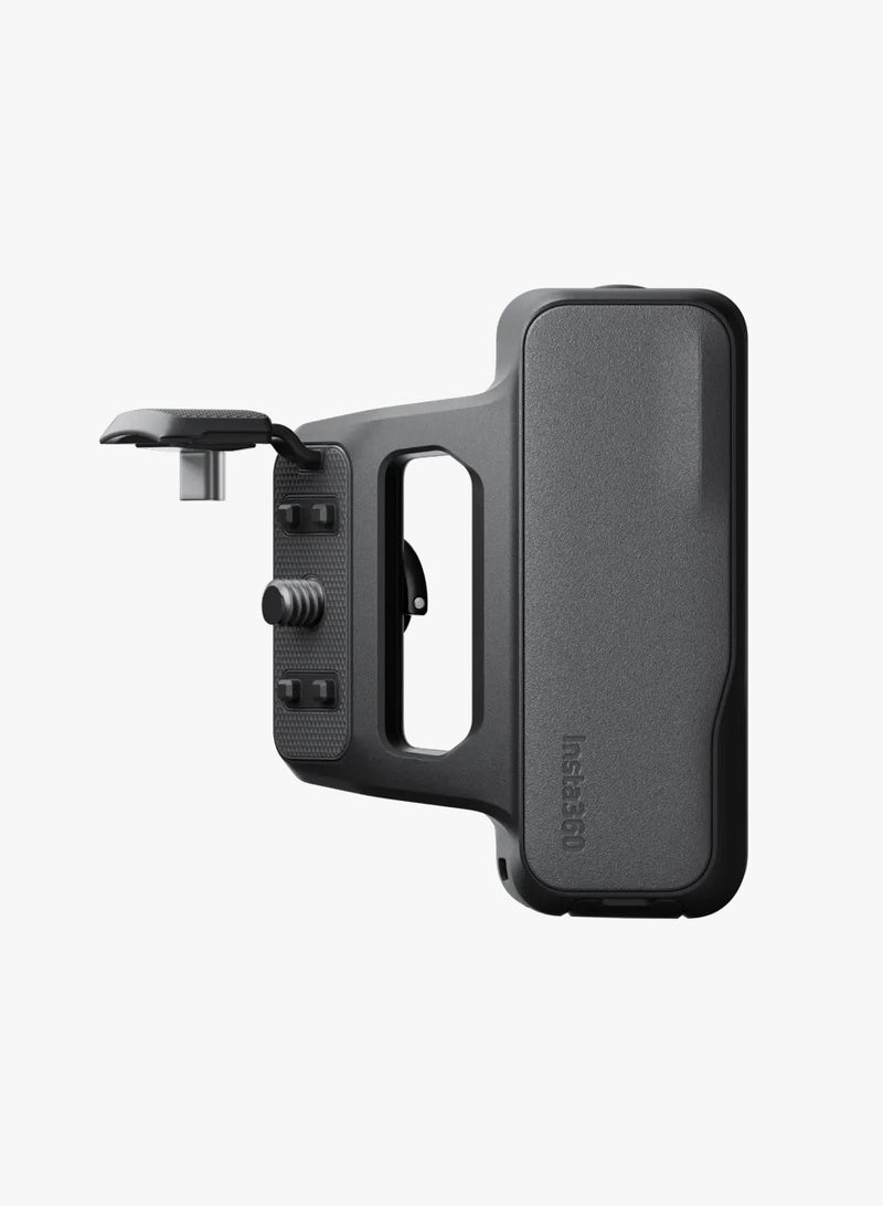 Insta360 X5 - X4 Air Wireless Photography Grip – Bluetooth Camera Control, Instant One-Button Capture, Comfortable Anti-Slip Handle, Steady Grip for Vlogging, Travel & Action Recording Black - Image 3