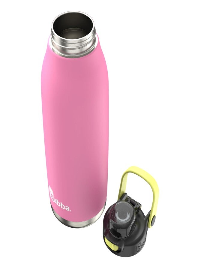 Bubba Radiant Stainless Steel Water Bottle with Push-Button Chug Lid 40oz, Rubberized Azalea - Image 5