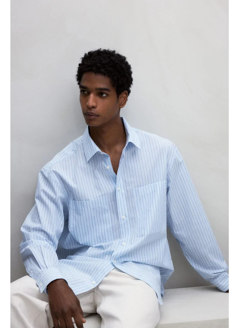 H&M Loose Fit Poplin shirt