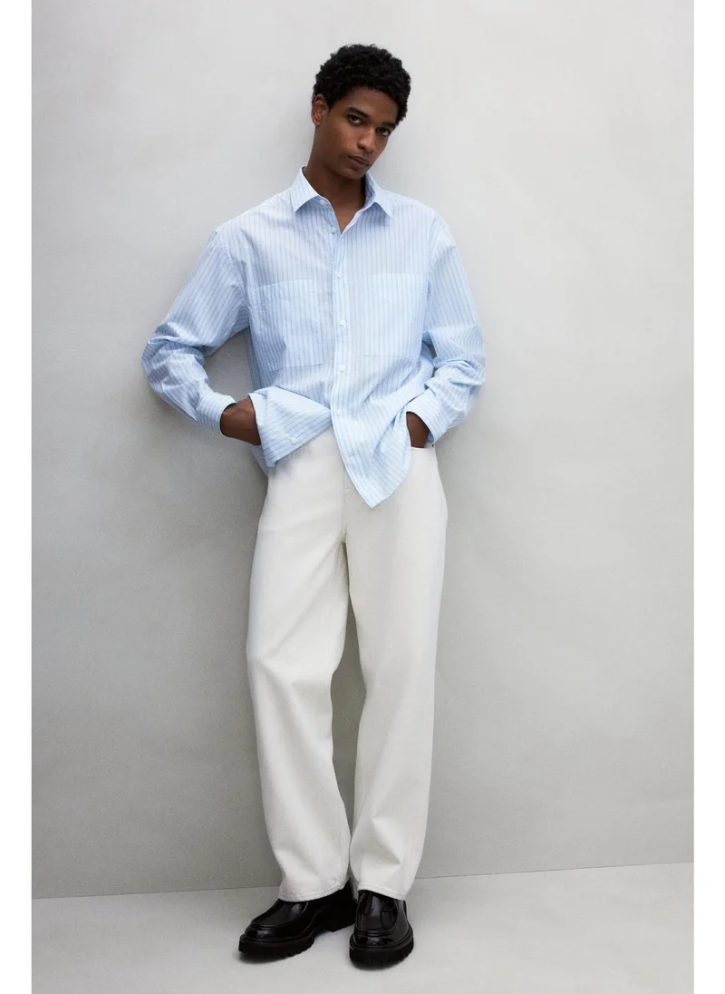 H&M Loose Fit Poplin shirt