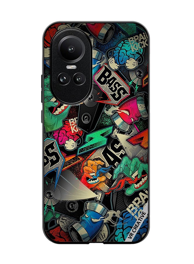 VR CREATIVE Protective Case Cover For Oppo Reno 10 Pro Design Multicolour - Image 1