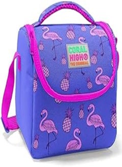 Coral High Kids Thermal Lunch Bag - Pink Lavender Flamingo Patterned - pzsku/Z1240575BCA07D18166DDZ/45/_/1723236566/b66e0fdf-e8db-4b7c-9bc0-ea3c3c7d0cb1