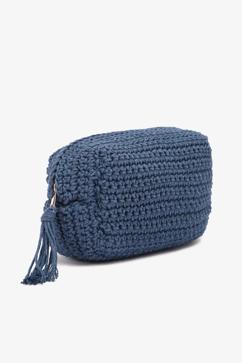 Carina Braided Crochet Pouch - Image 2