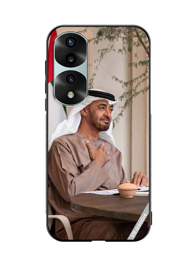 VR CREATIVE Protective Case Cover For Honor 70 Pro plus Sheikh Mohamed Bin Zayed Al Nahyan Design Multicolour - Image 1