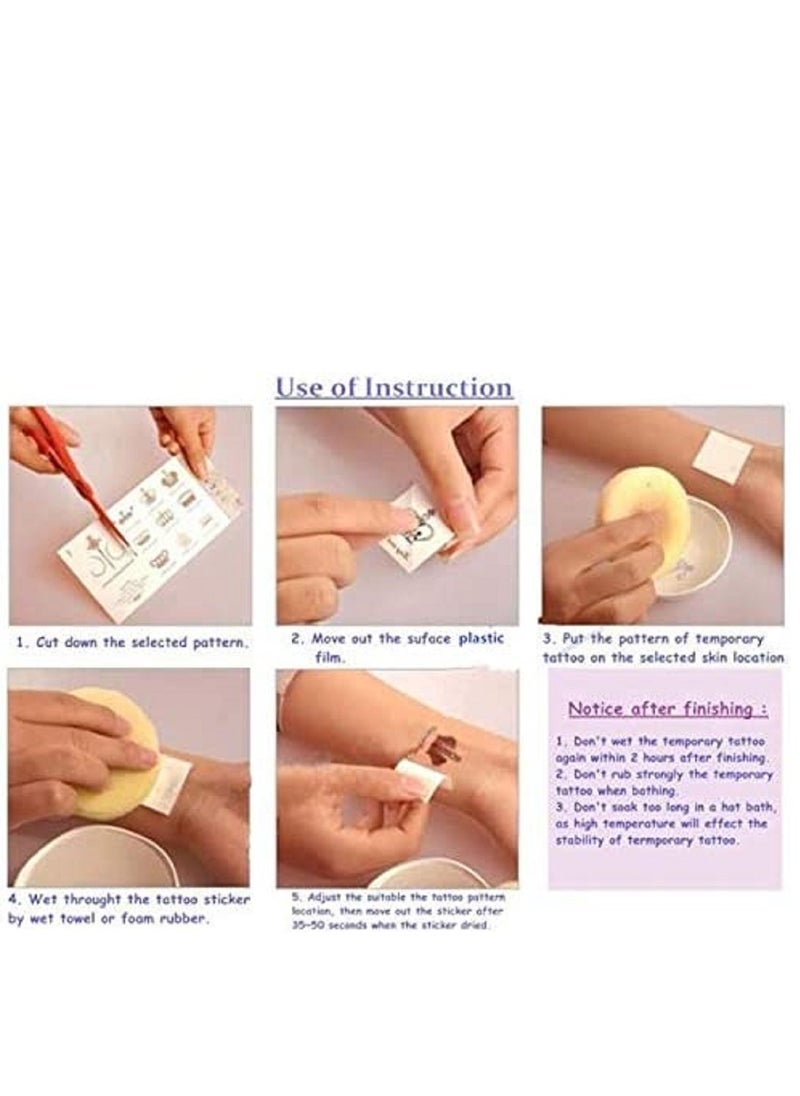 Generic - Full Arm Waterproof Temporary Tattoo For Men And Women Full Arm Long Time Lasting - Image 1