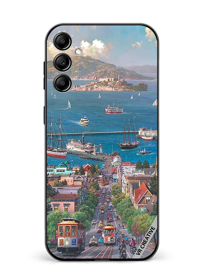 VR CREATIVE Protective Case Cover For Samsung Galaxy A35 Park West Gallery Design Multicolour - Image 1