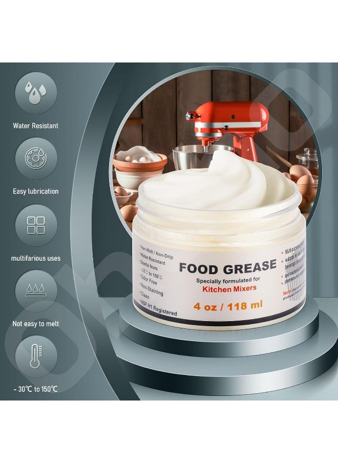 Generic 4 Oz Food Grade Grease & Gasket by Ohoho - Compatible With Kitchen Stand Mixer  - Image 3