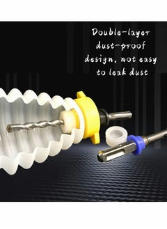 Excefore Electric Hammer Dust Cover, Electric Hammer Bit Dust Collector Lengthened Flexible Impact Drill, Dust Cover Dustproof Durable  - Image 4