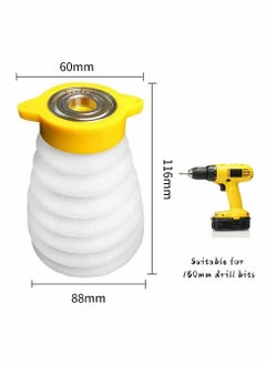 Excefore Electric Hammer Dust Cover, Electric Hammer Bit Dust Collector Lengthened Flexible Impact Drill, Dust Cover Dustproof Durable  - Image 2