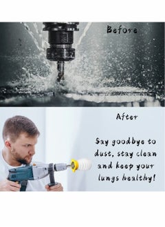 Excefore Electric Hammer Dust Cover, Electric Hammer Bit Dust Collector Lengthened Flexible Impact Drill, Dust Cover Dustproof Durable  - Image 3