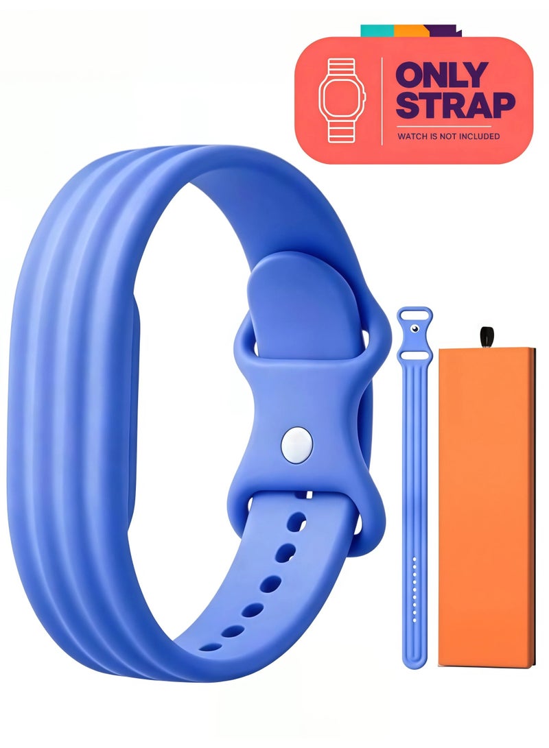 Silicone Sport Band For Google Fitbits Air Waterproof & Sweatproof Portable Fitness Tracker Band Multi-Purpose Adjustable Buckle Replacement Straps for Fitness Hiking - Image 1
