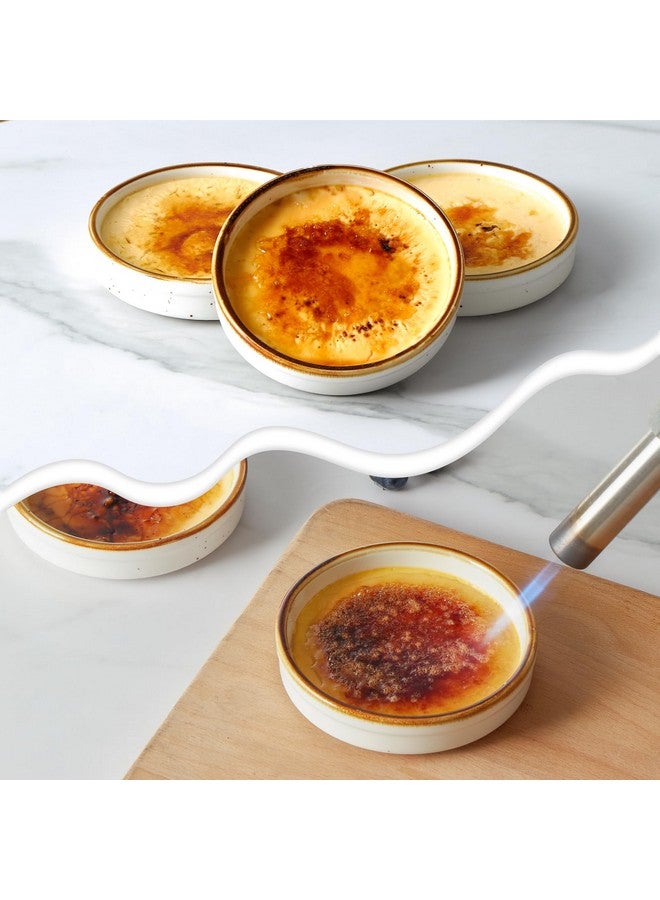 ONEMORE Ramekins 4 oz - Oven Safe Shallow Ramekins for Creme Brulee - Set of 6 - Image 5