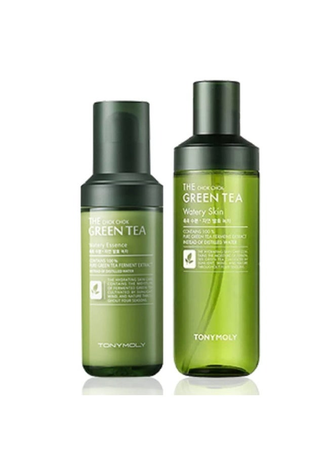 TONYMOLY The Chok Chok Green Tea Watery Skin | Hydrating Face Toner | Moisturizes, Soothes & Refreshes Skin | 180 ml - Image 4