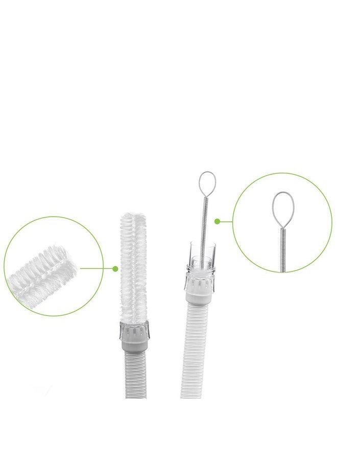 Care Touch CPAP Tube Cleaning Brush - Flexible Stainless (7 Feet) Plus Handy Brush (7 Inches) fits 16mm Diameter Tubing - Image 5