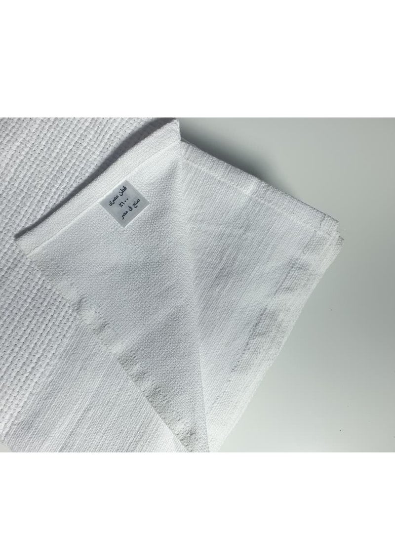 Egyptian cotton blanket, Cotton Soft Waffle Blanket, Breathable Bed Blanket All Season, 190x240cm  - Image 2