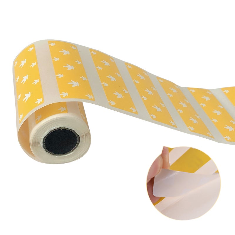 Cute Cartoon Direct Thermal Labels Roll 57*30mm(2.17*1.18in) Strong Adhesive Sticker Clear Printing for PeriPage A6 Pocket BT Thermal Printer, 3 Rolls - Image 5