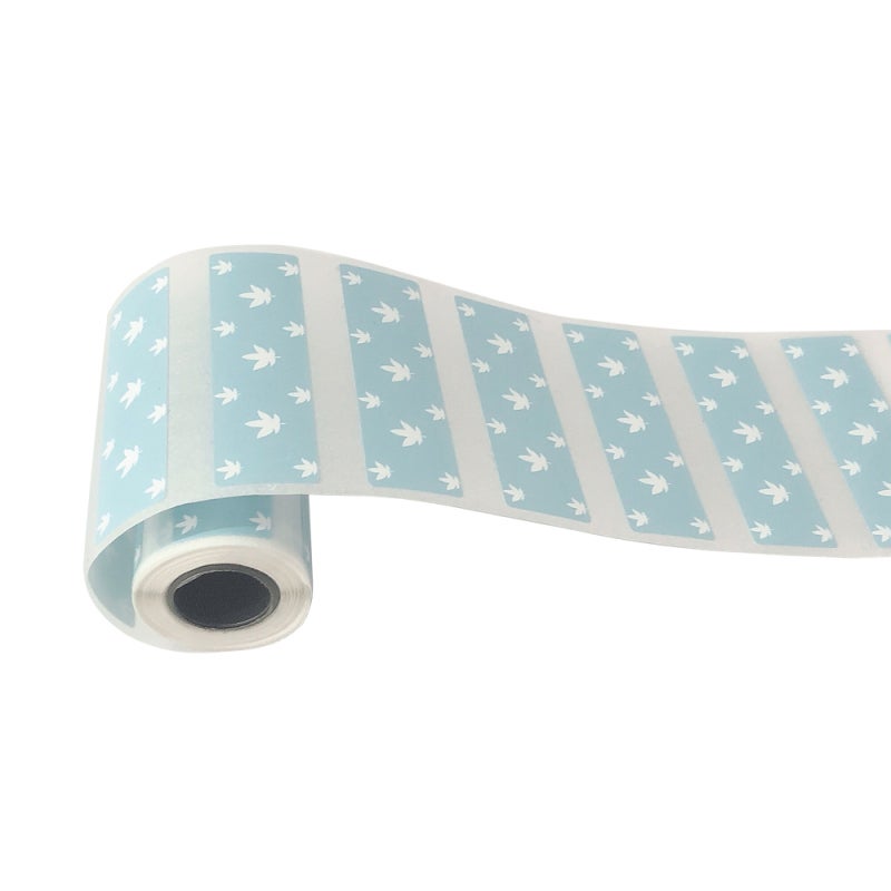 Cute Cartoon Direct Thermal Labels Roll 57*30mm(2.17*1.18in) Strong Adhesive Sticker Clear Printing for PeriPage A6 Pocket BT Thermal Printer, 3 Rolls - Image 3