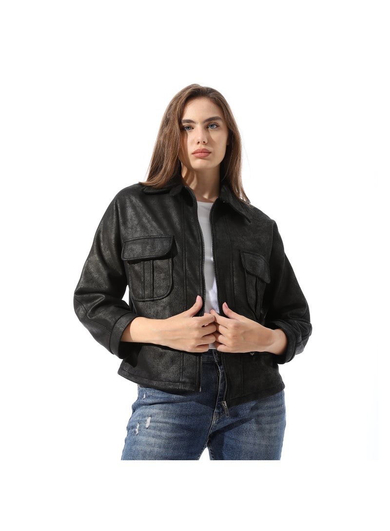 Coctail Women's Winter Jacket-17674 - Image 2