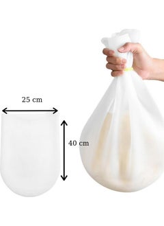 Buffer Large Dough Bag Silicone Transparent Dough Kneading Bag  - Image 2
