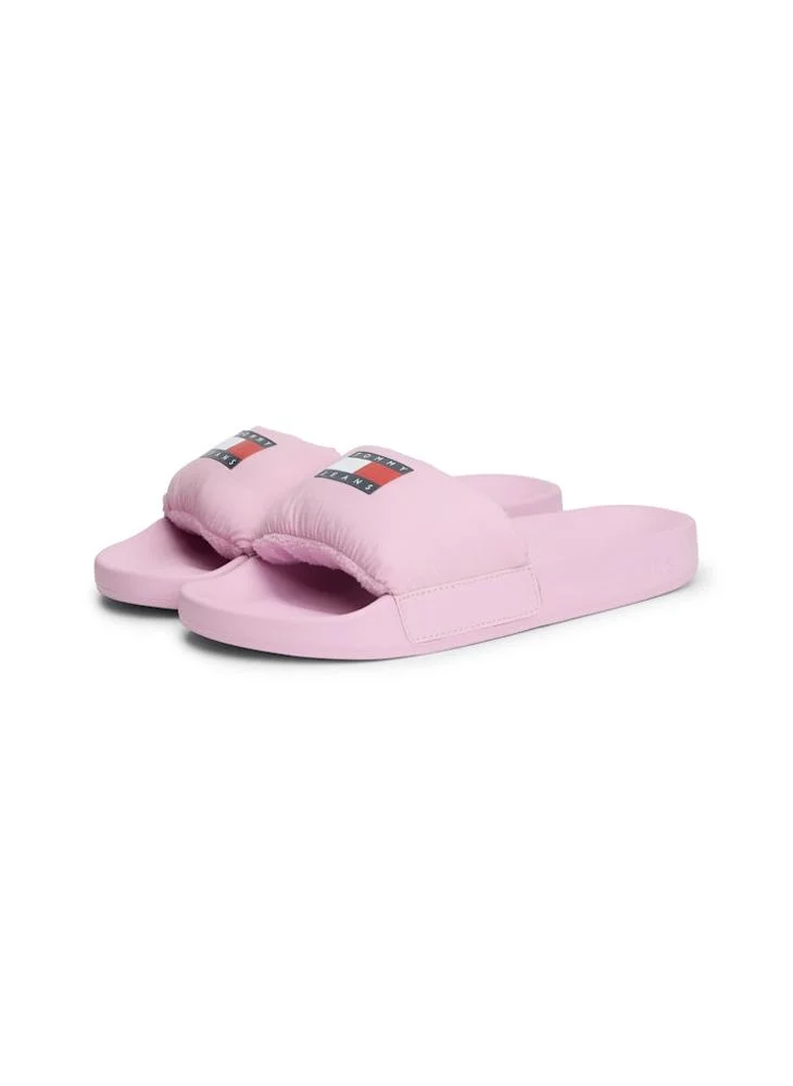 TOMMY JEANS Padded Logo Pool Slides