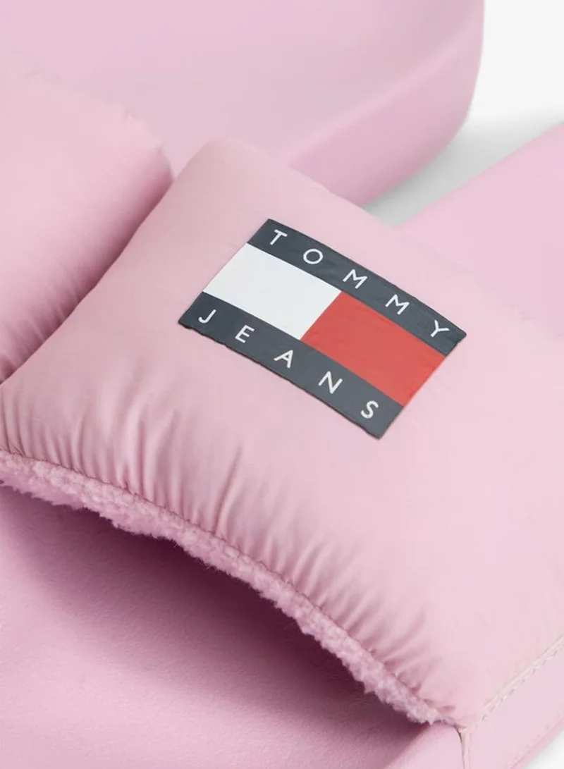 TOMMY JEANS Orchid Thistle Comfy Pool Slide for Women | Best Price UAE